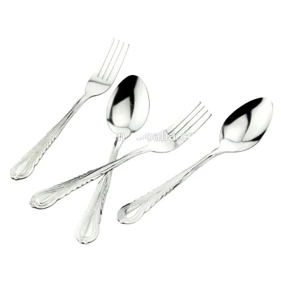 Best Selling Cutlery Set Spoon Fork Stainless Steel Flatware Sets