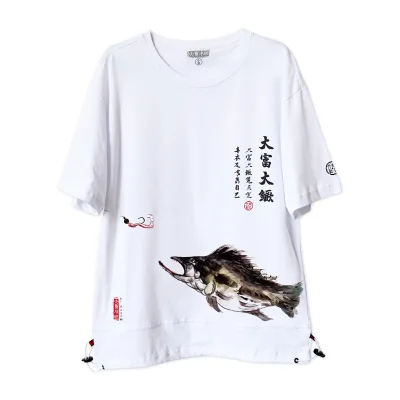 ILure OEM T Shirt 3D Fishing Print Short Sleeve Shirts Men Women O Neck Cotton Oversize Summer Comfortable Wear Angling Gears