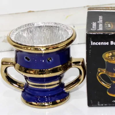 Arabic Bakhoor Oudh burner Encen Arab Bokhor Incrnse burner Incese Bakhoor burner gold Mubkhar Arabic Shisha Charcoal Censer