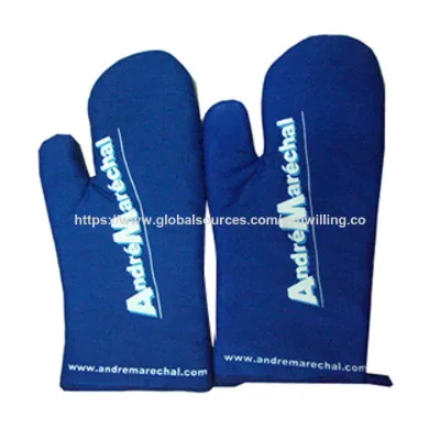 Logo printed promotional oven mitts