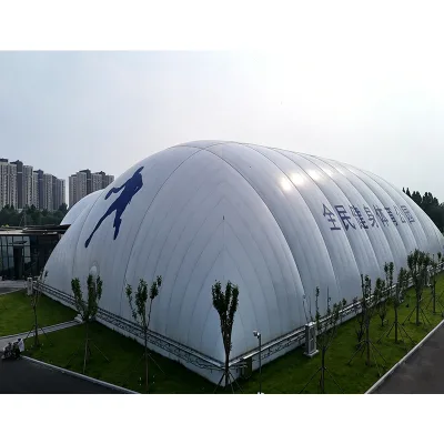 Quick Inflatable Portable Air Dome Tent 3-Day Customized Rendering 24-hour Online Support for Large Span Air Membrane Dome
