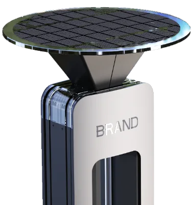 Smart sensor solar garden post light SGL-06 with voice control sensor, white+blue/green led colar Solar Bollard LED Light