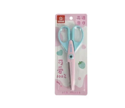 Mini Cute Craft Scrapbook Scissors Kawaii Solid Color Children's High Quality Stainless Steel Blade Safety Design Student