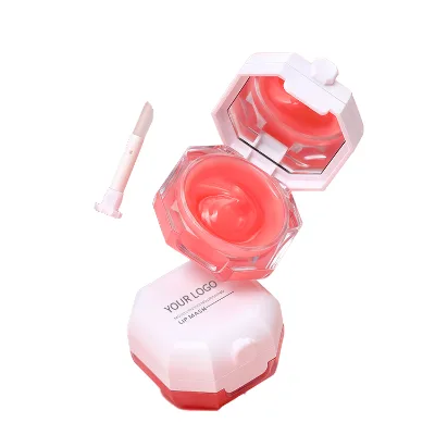 Private Label Moisturizing Lip Balm Easy to Carry Deep Repair Cosmetic Lip Sleeping Mask Moisturizing Lip Balm and Gloss