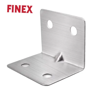 Universal Three Sided Multifunctional Fixing Plate Stainless Steel 90 Degree Right Angle Corner Bracket Wood Reinforcement