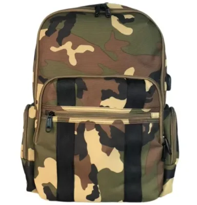 Oem Laptop Camouflage Sports Tactical Backpack Camouflage Oxford Trekking Bag Waterproof Interlayer Computer Militaryy Backpacks