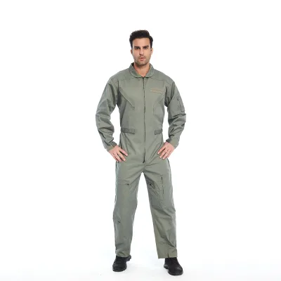 Flying Uniforms Suit Pilot Work Wear Flight Coverall Flame Retardant Clothing FR Rated Overalls