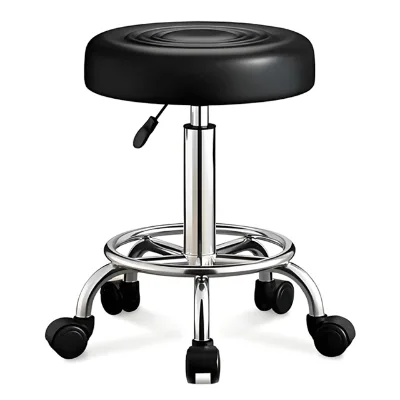 Wholesale Hospital Adjustable Hydraulic Round Roller Chair with Wheels