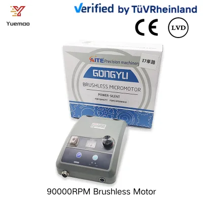 OEM ODM High Speed Brushless Micromotor 90000RPM Metal Mould Wood Carving Small Machine Nail Polishing Machine