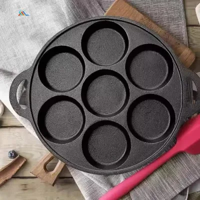 Rustproof Enamel Fry Pan for Outdoor Frying and Baking for Hotels and Restaurants