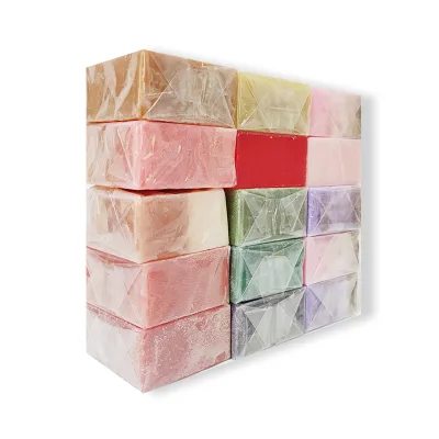 Handmade Natural Organic Lavender Bath Fizzies Bath Bombs Reducing Anxiety Skincare Luxury Relaxing Colorful Gift Box Dried