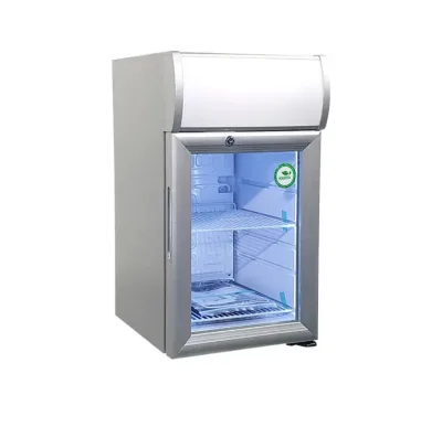 R Mini Refrigerators Solar Fridge Freezer Solar Power Refrigerators Small Hotel Bar Cooler Glass Door Mini Fridge