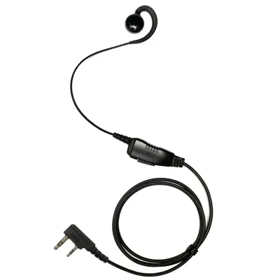 Handsfree Stereo Mobile Audionic Wired Security Earbud Earphone With Lapel PTT for NX-240 NX-348 NX-320 TK-3160 TK-2102