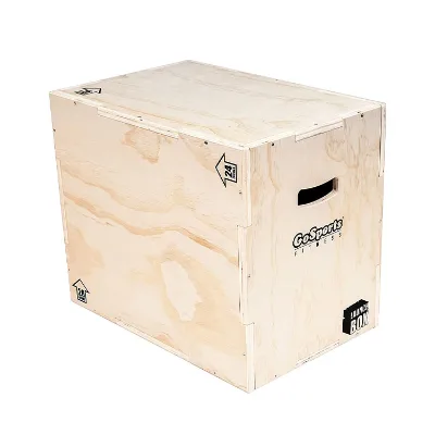 Fitness Launch Box 3-in-1 Plyo Jump Box for Exercises of All Skill Levels