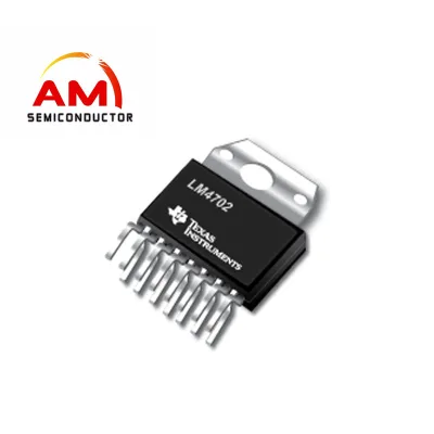 LM4702 Audio Amp Speaker 2-CH Stereo Class-AB 15-Pin(15 Tab) TO-220 Rail (Alt: LM4702BTA)