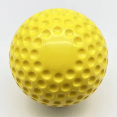9 Inch 12inch Pitching Machine Yellow Field Dimpled Baseballs Softballs