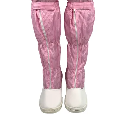 OEM High Quality Antistatic Safety Shoes ESD Boots Workshop ESD Booties for Cleanroom