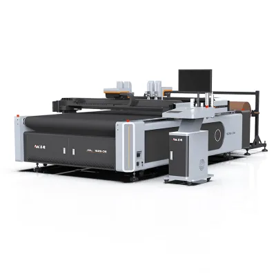 AOL Computer-controlled Cotton and Hemp Material Oscillatory Cnc Digital Flatbed Cutter Machine Factory