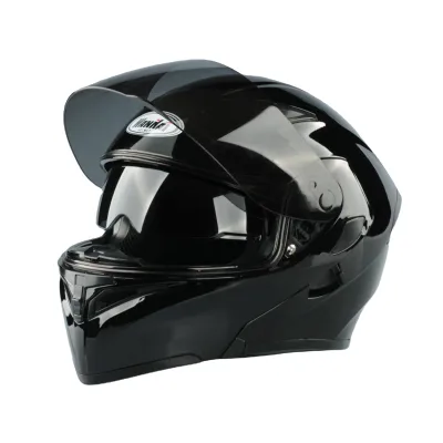 ABS Motor off Road Sports Racing Motorcycle Dirt Bike Hard Helmet Full Face Flip up for Men