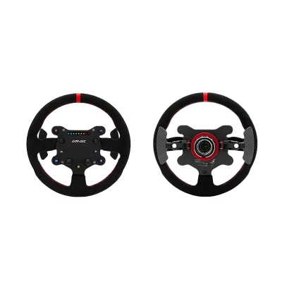 Simagic Gt Sport 11.8 "steering wheel rgb racing wheel with leather/paddle grip single paddle shifter, made in Chinese Mainland