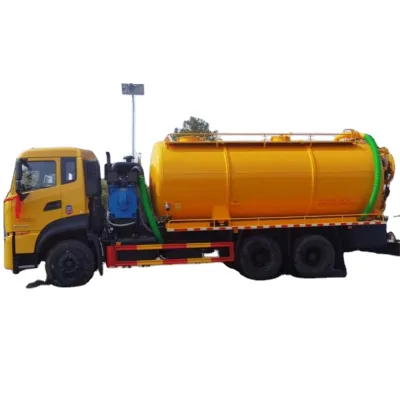 Dongfeng Tianlong 22 Fang Sewage Suction Truck Pipeline Dredging and Cleaning Vehicle Direct From Manufacturer