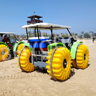 Amphibious Amphibious Vehicle Water Vehicle Scenic Spot Special Beach Beach Reservoir Lake