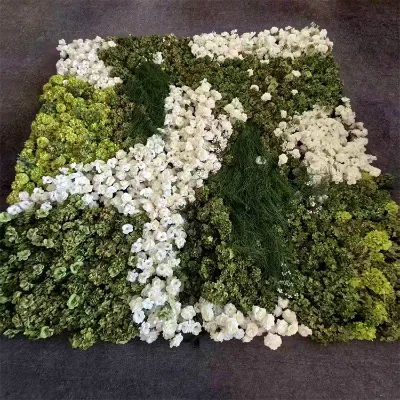 Hot Selling Rose Flower Green Plant Artificial Flowers Decoration for Wedding Hotel Banquet Artificial Party