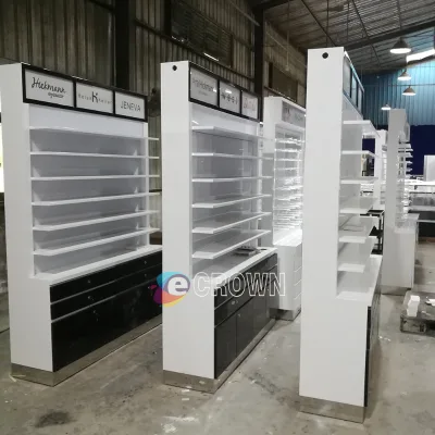 Eshowcaseanoptical Cabinet Glasses Booth Glasses Square Shop Luxury Spectacles Optical Kiosk for Cabinet Wood OEM
