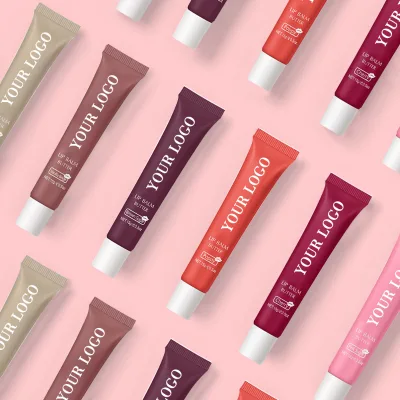 Private Label Hydrating Sheer Tinted Makeup Lip Gloss Butter Balm New Arrivals Lip Care Natural Vanilla Shea Butter Lip Balm