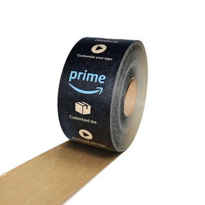 Custom logo Printed Paper Packing Packaging Box Tape