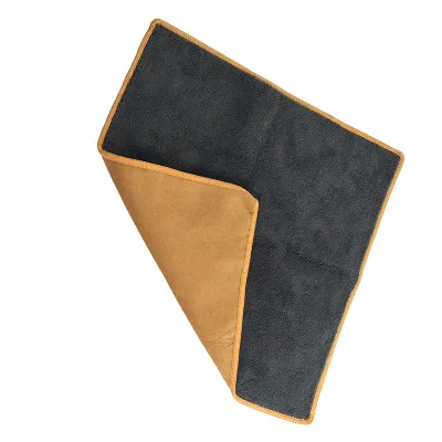Magic Deerskin Double Side Car Wash Towel Suede with Coral Fleece Material Composite Auto Cleaning Cloth