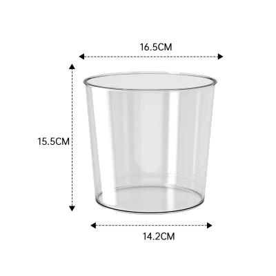 High Quality Plastic Trash Can Household Rubbish Container Small Trash Can Storage Bucket