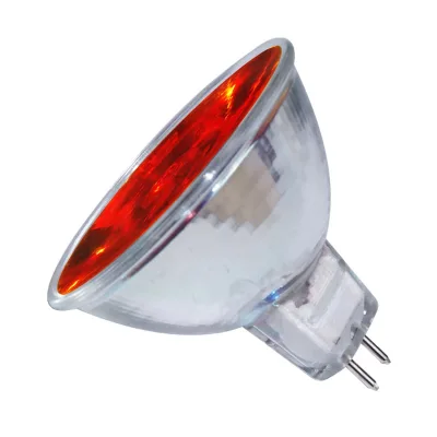 Good Quality Clear Amber Orange Glass Cover 20W 35W 50W 75W MR16 12V 120V 230V Dimmable MR16 Halogen Lamp , HAL-MR16