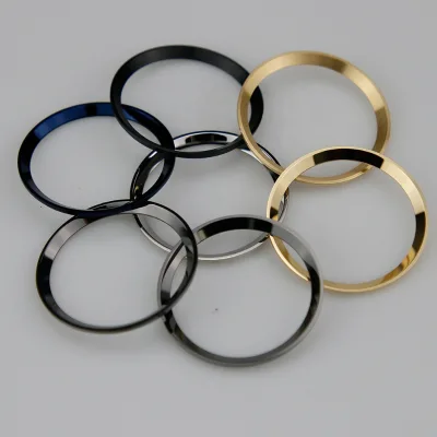316L Stainless Steel Shiny Brushed Turtle Chapter Ring Watch Parts