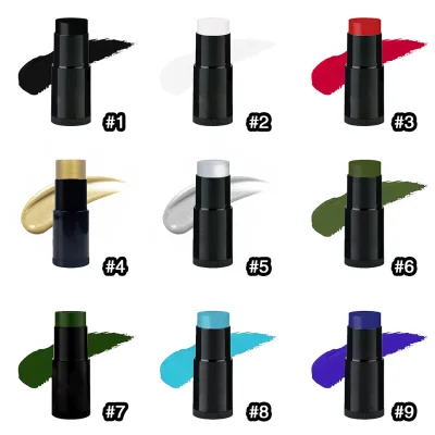 Private Label Washable Face & Body Paint Stick Lasting Halloween Party Body Paint Stick