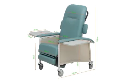 Dual Motor Lift Recliner Chair for Elderly Lay Flat Reclining Chair Massage Heating Function Fabric Sofa for Disabled Seniors