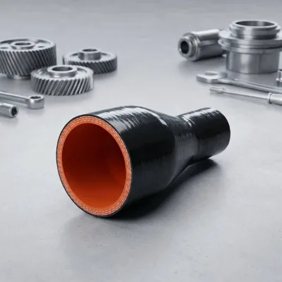 Multi-Angle Custom Silicone Rubber Hose With FKM Liner High Temp Pressure Fit CAC Hot Side and Cold Side Systems