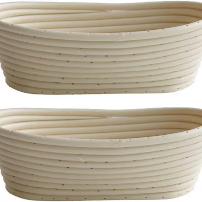 Zuhause Made Brotset Kids Gaerschuesseln Kueche Backwerkzeug Metall Brotschaber Metallic Brot-Lame Multi Size Banneton