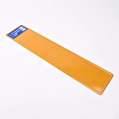 Custom Size Euro Aluminum Blank License Plates Reflective Film Lisens Blank Plate Aluminum Car Number Plate