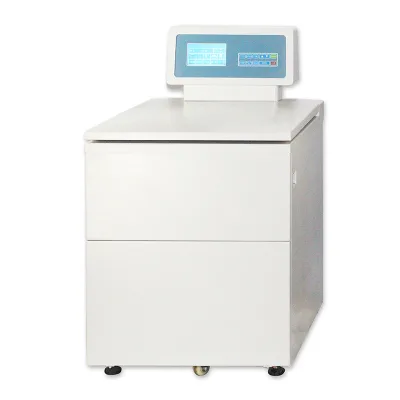 Blood Bag Centrifuge Horizontal Rotor Floor High Speed Refrigerated Lab Centrifuge