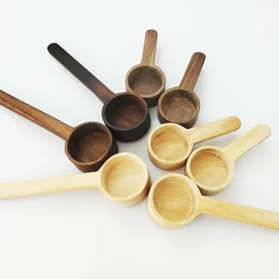 8g 10g 15gmeasuring Scoop Wood Bamboo Wood Coffee Tea Milk Measuring Scoop