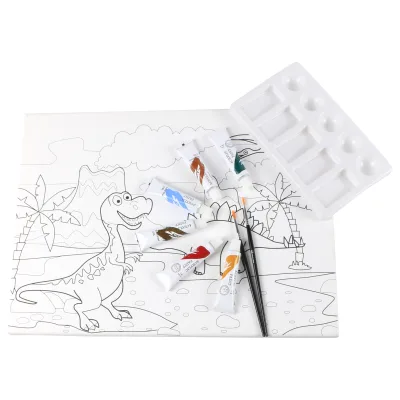 Wholesale Canvas Panels with Outline Artist Painting Kits for Kids