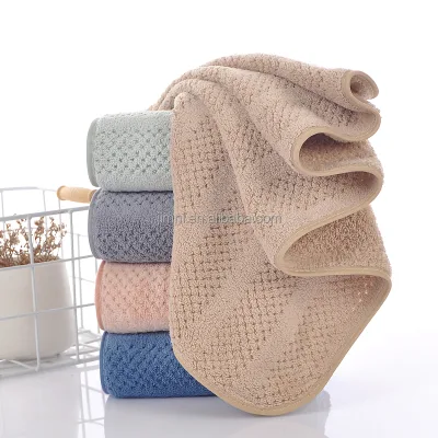 Manufacturer Wholesale Compressed Knitted Coral Fleece Quick Dry Absorbent Face & Hair Towels Multi Color