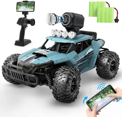 High Speed RC Monster Trucks 720P HD FPV Camera Mobile Phone Remote Control Car 1/16 Scale Off-Road Remote Control Truck