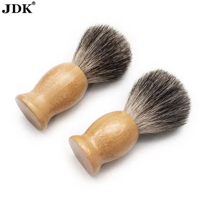 Professional Barber Shave Brush Bamboo Men's Grooming Badger Foam Shaving&Hair Removal Shavette Beard Shaver Shaving Brush