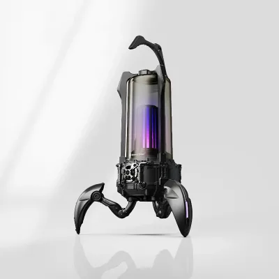 New Speaker Supernova BT Speaker - Matt Black 25W Speaker 3x8 LED Lighting Modes Portable Speaker