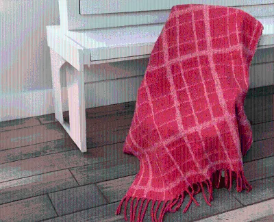 Delicate Festive Red 100% Polyester Blanket Thick and Durable Anti-Static Printed Pattern Comfortable No Lint for Celebrations