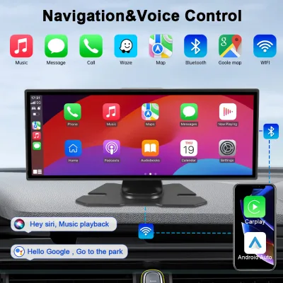 11.26 Inch Linux Car Radio with GPS Navigation Multimedia Player Dashboard Mount DVR Backup Camera