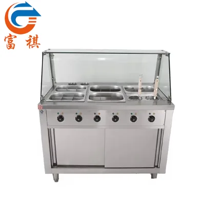 Commercial Electric Kanto Cooking Machine Professional Stainless Steel Vertical Four/Six Basin 220V High Productivity New