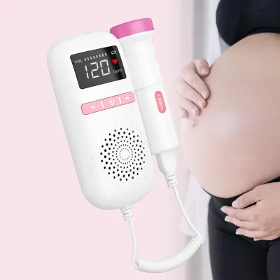High-fidelity Sound No Radiation Pregnant Woman Pocket Baby Heart Rate Monitor Doppler Fetal
